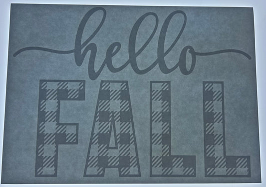 Hello Fall