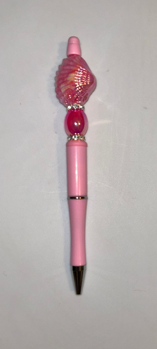 Pink Shell Pink Pen