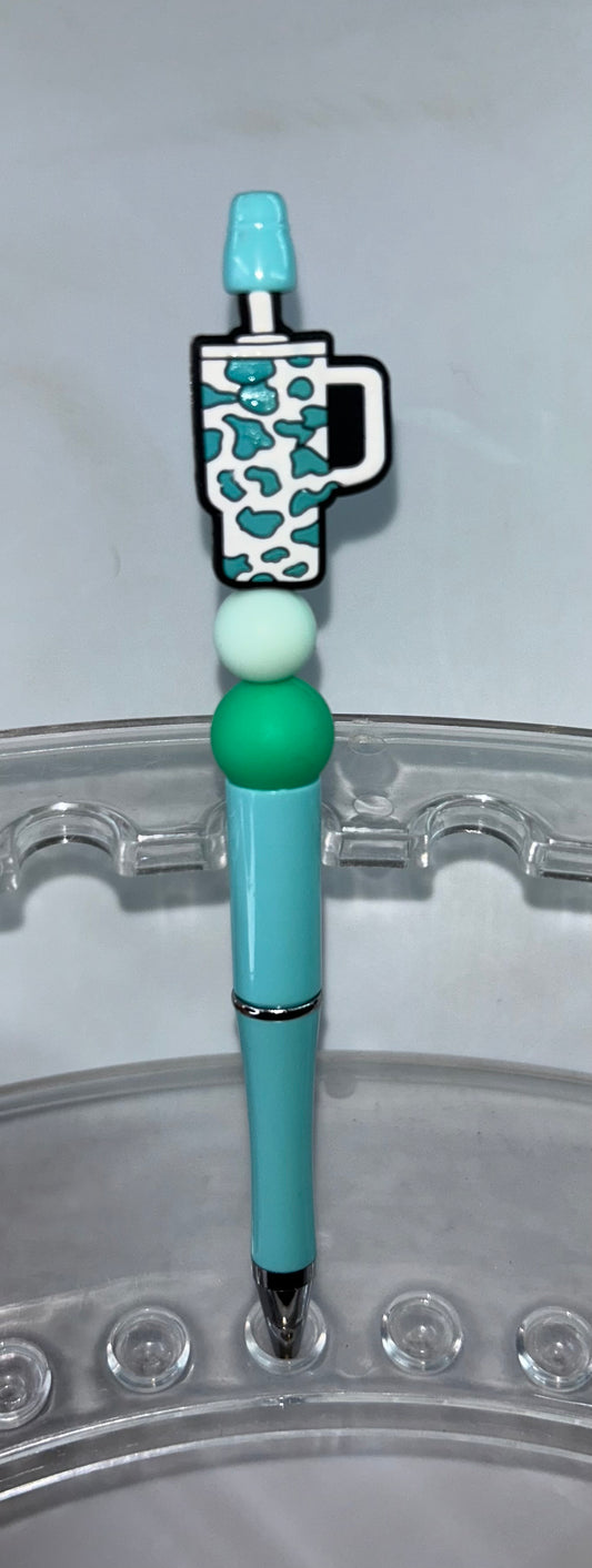 Teal Tumbler Teal Pen