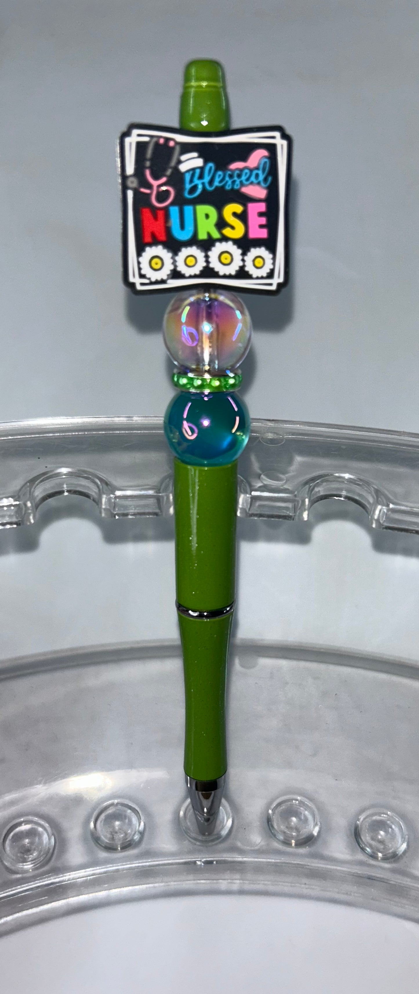 Blessed Nurse Green Pen