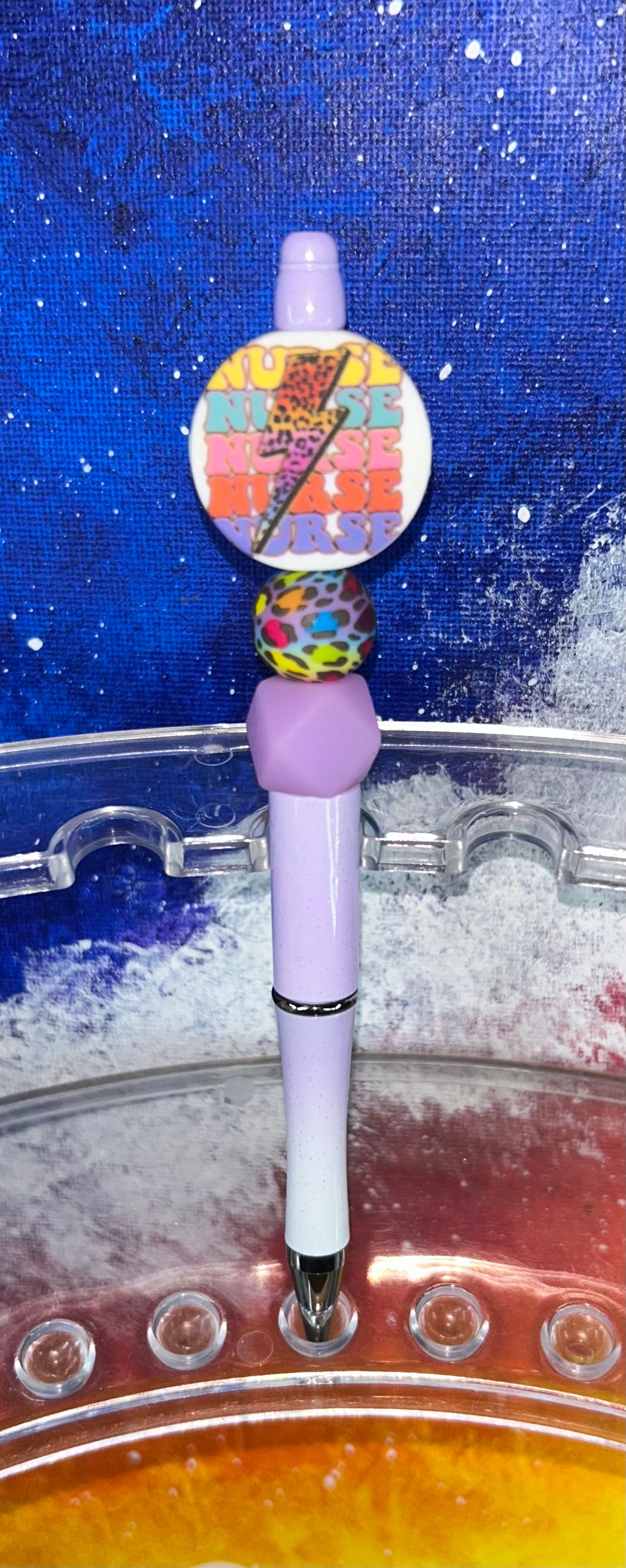 Nurse Purple Ombre' Pen