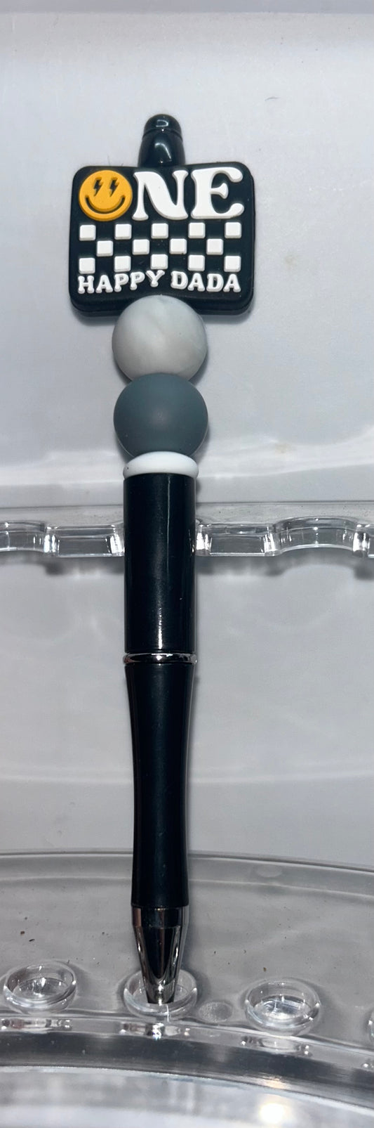 One Happy Dada Black Pen