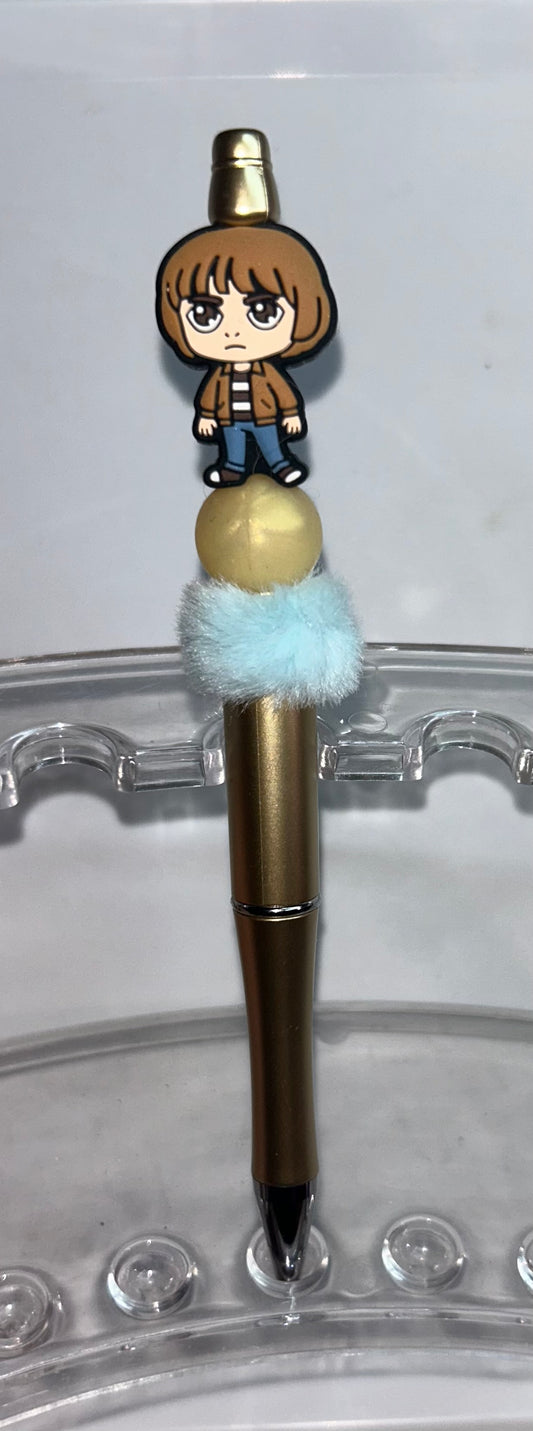 Will Byers Stanger Things Gold Pen