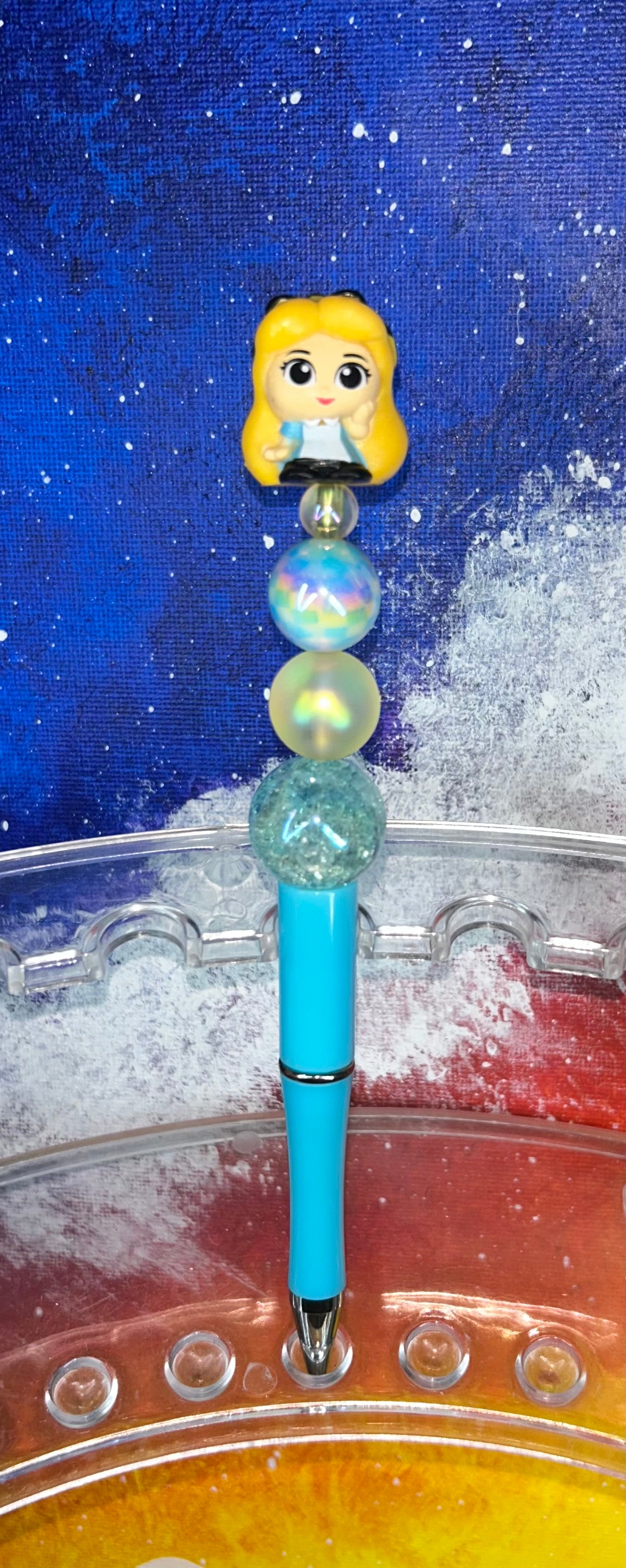 Cinderella Small Doorable Tiffany Blue Pen