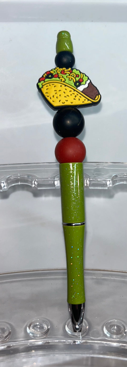 Taco Green Pen