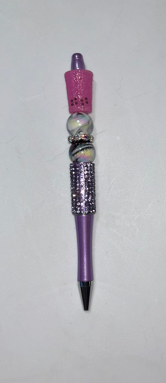 Tea Purple Bling Pen