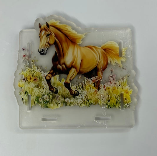 Horse Field Pen Holder