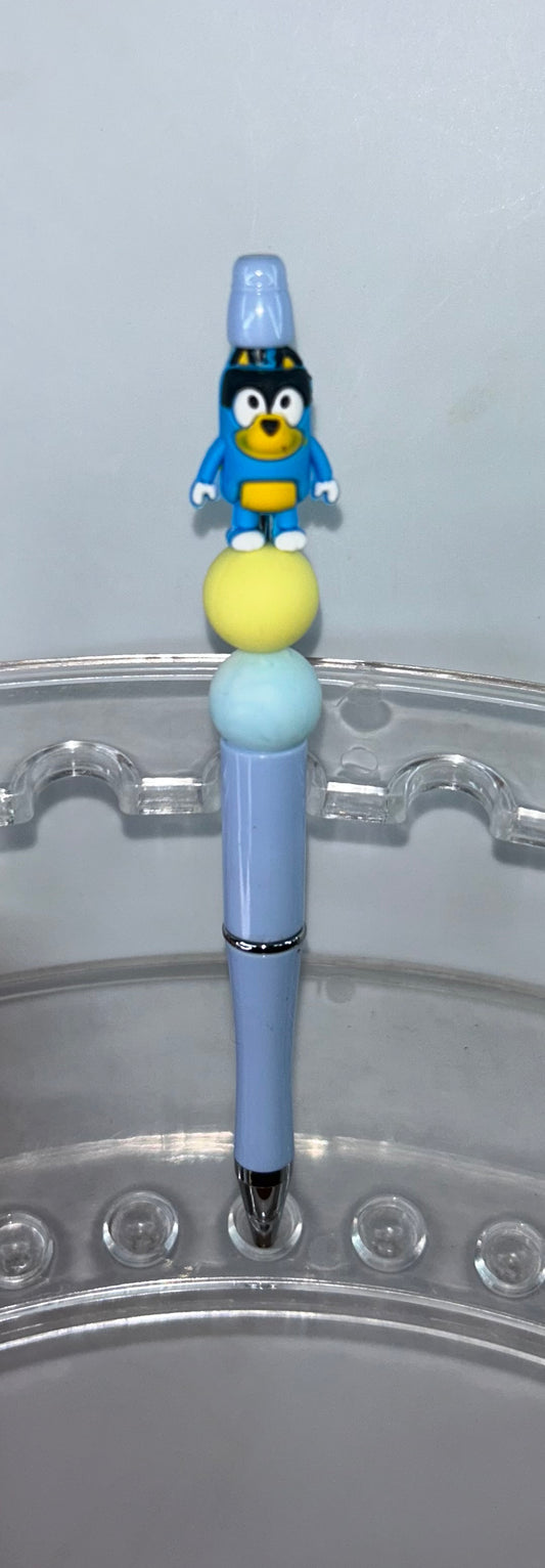 Bluey Light Blue Pen