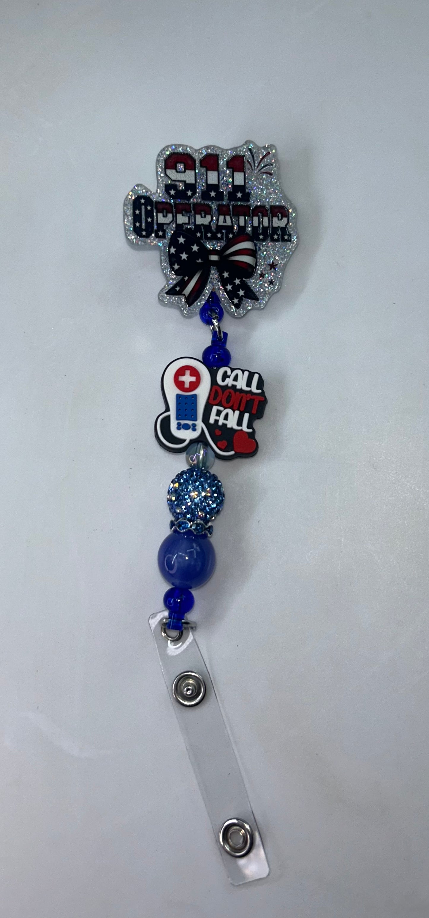 911 Operator Badge Reel