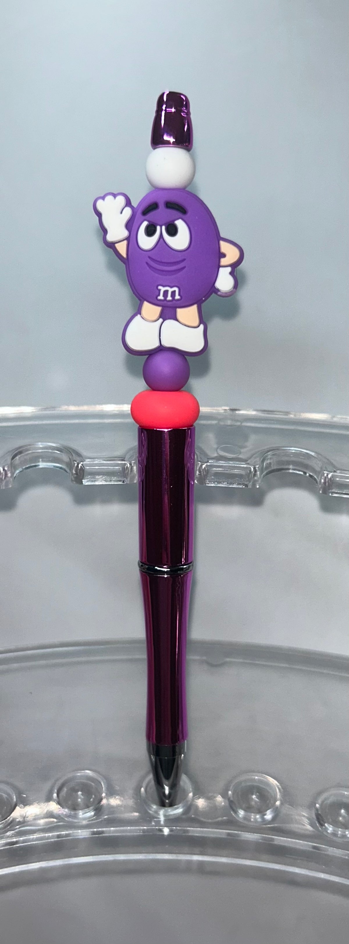 Purple M&M Shiny Purple Pen