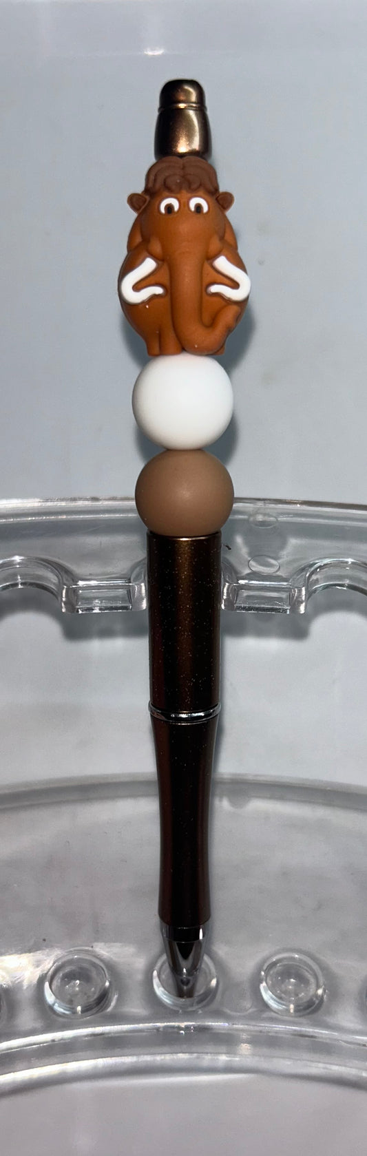 Manny The Mammoth Brown Pen