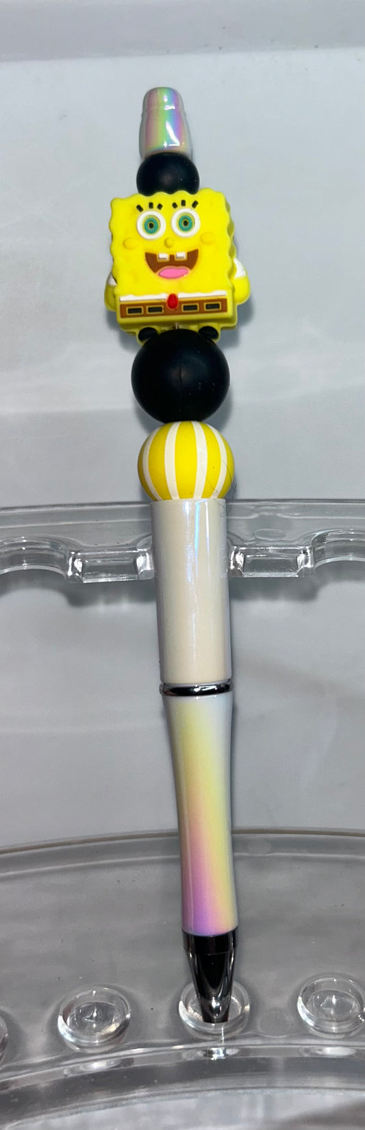 Sponge Bob White Opal Pen