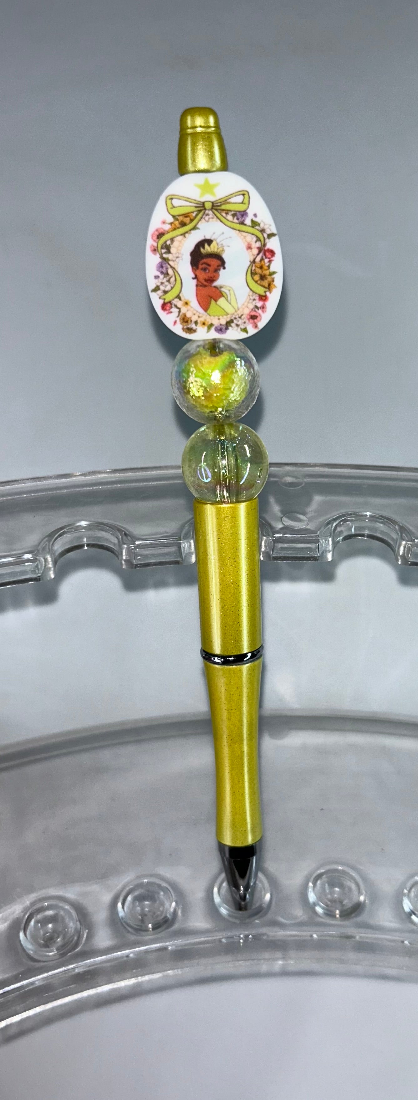 Princess Tiana Yellow Pen