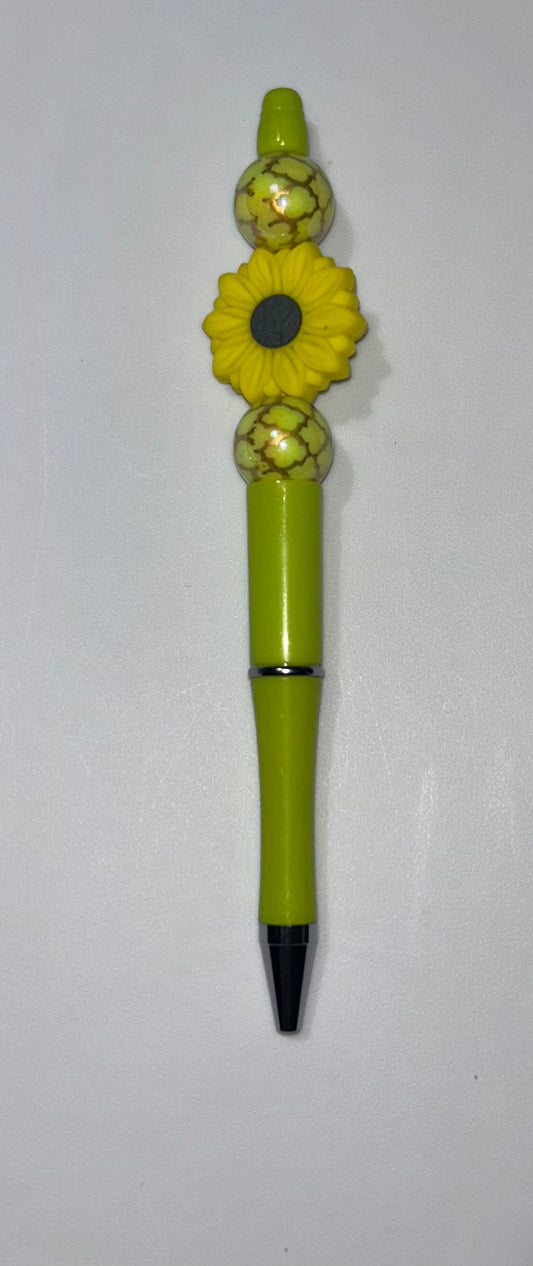 Sunflower Green Pen