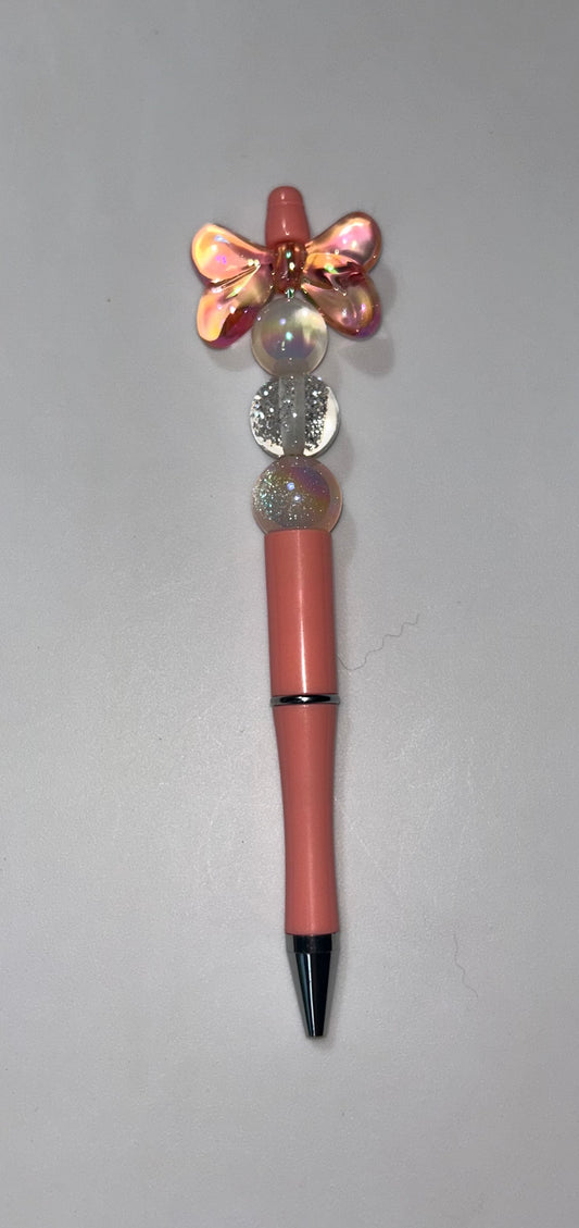 Pink Bow Pink Pen