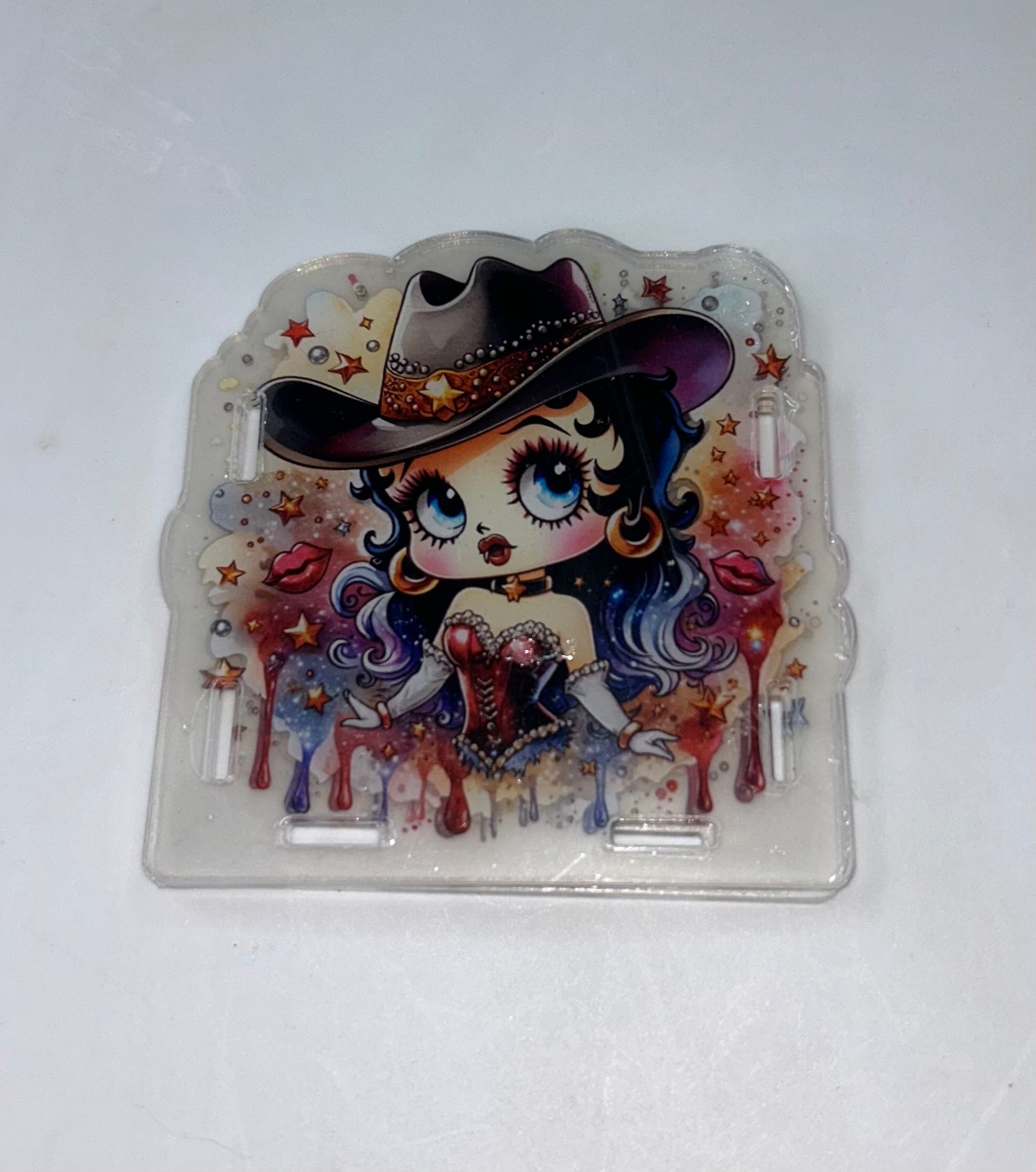 Betty Boop Cowboy Hat Pen Holder
