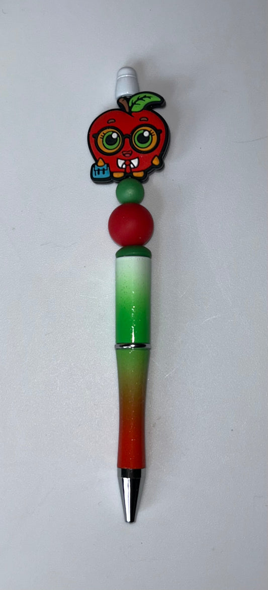 Teach Apple Green & Red Pen