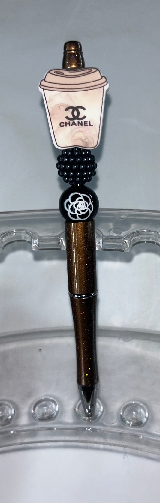Chanel Coffee Brown Pen