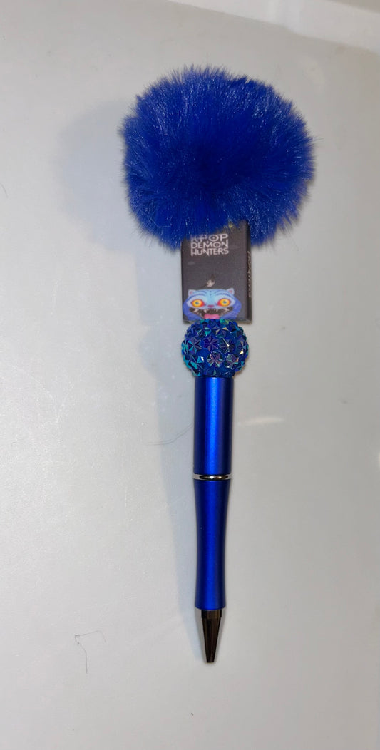 K-Pop Demon Hunters Book Blue PomPom Blue Pem