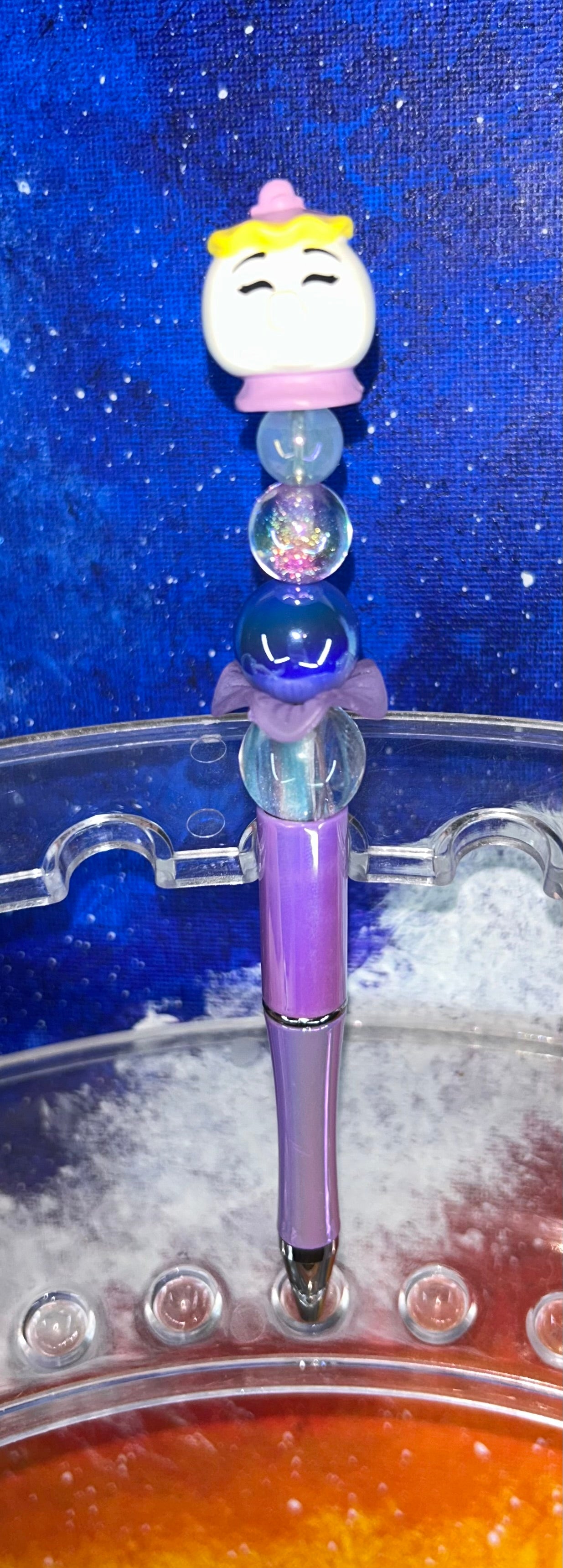 Mrs. Pots Doorable Pearl Purple Pen