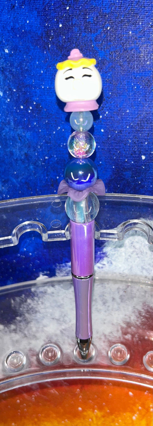 Mrs. Pots Doorable Pearl Purple Pen