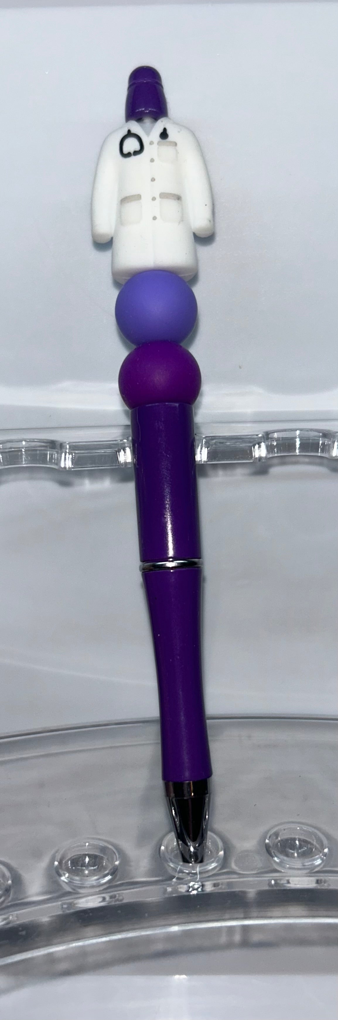 Doctor Coat Purple Pen