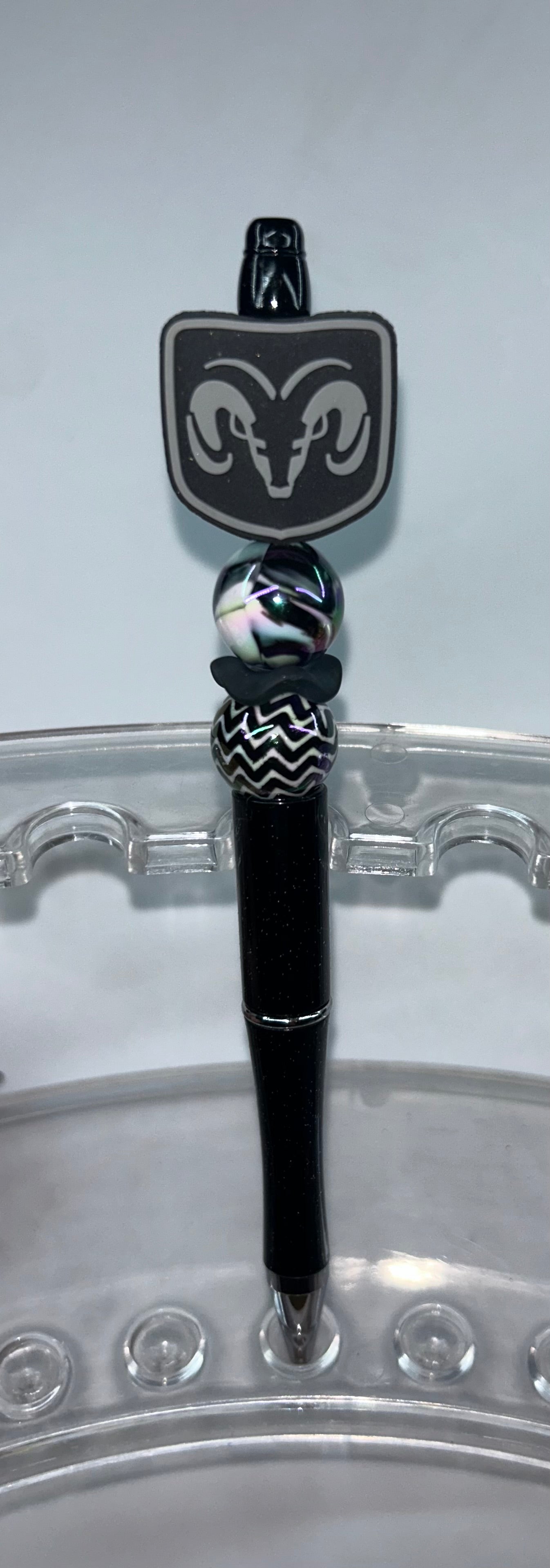 Dodge Ram Symbol Black Pen