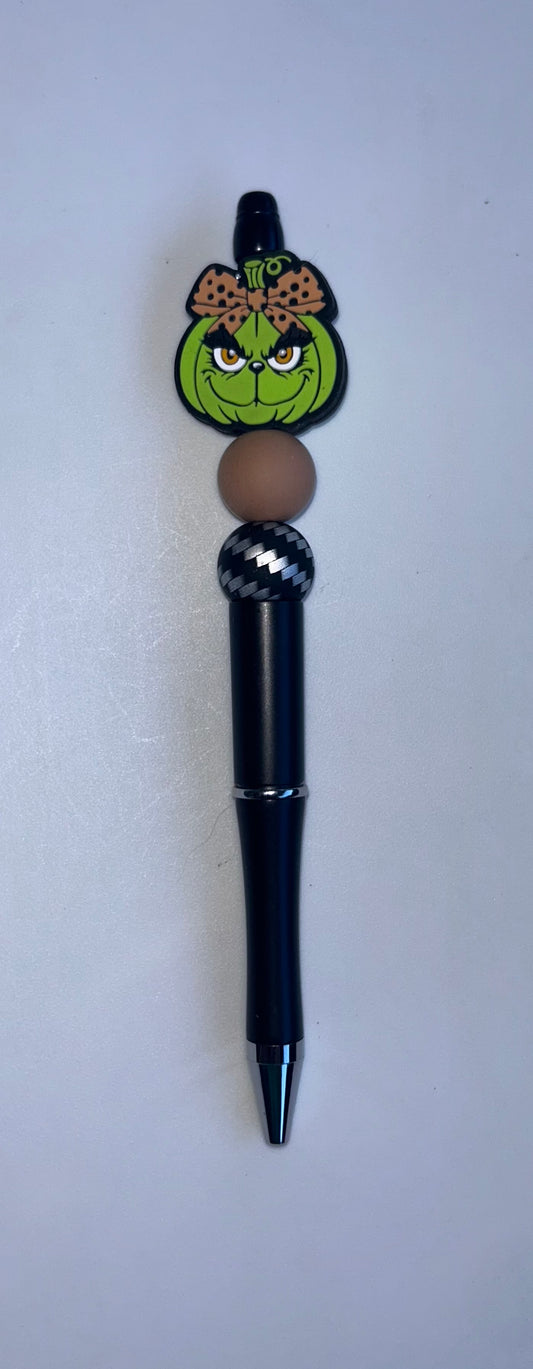 Grinch Head Pen