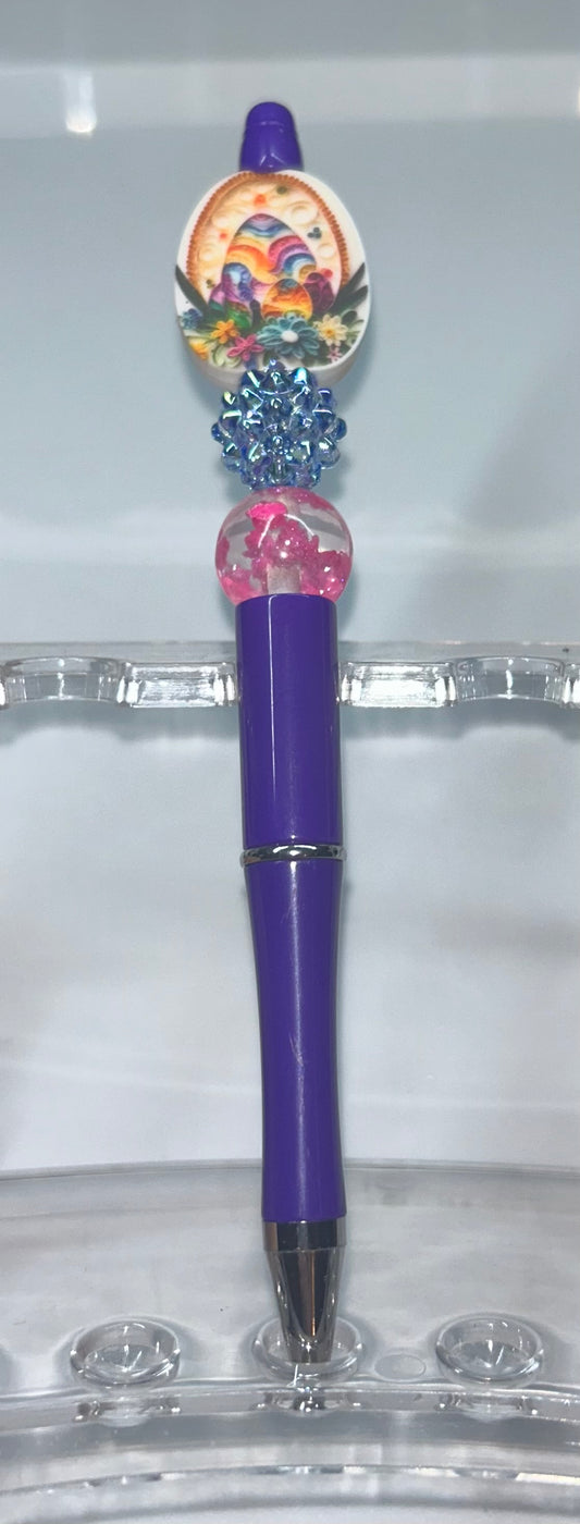 Easter Egg Purple Pen