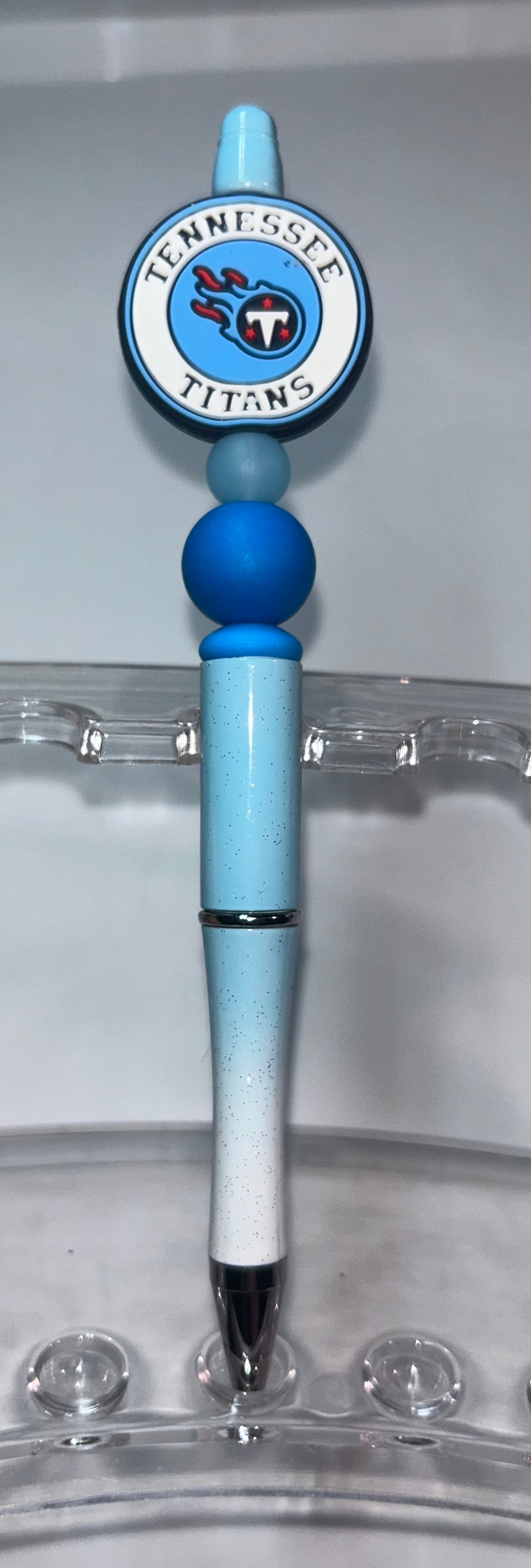 Tennessee Titans Round Blue Ombre' Pen