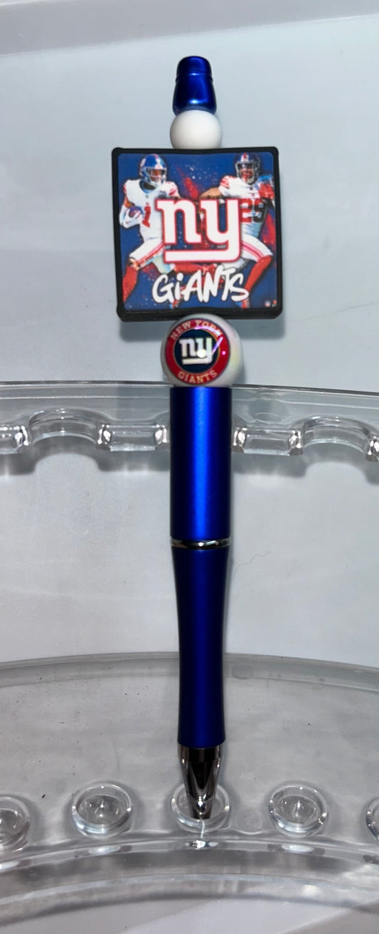 NY Giants Blue Pen