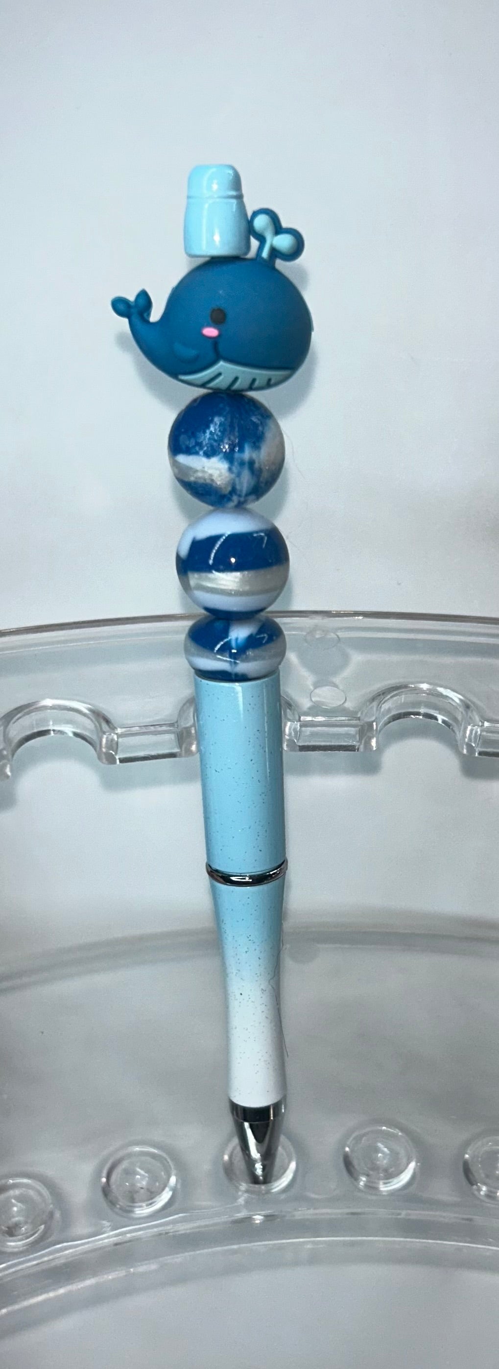 Whale Blue Ombre' Pen