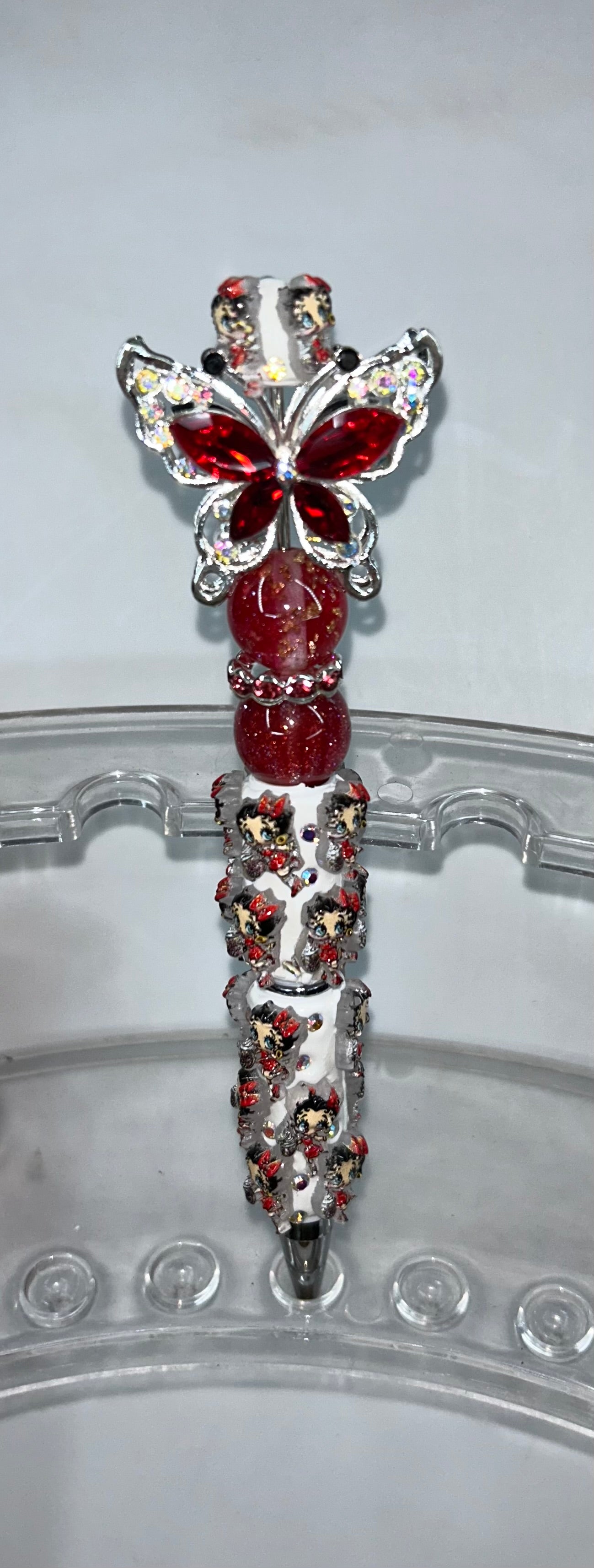 Red Butterfly Betty Boop Pen