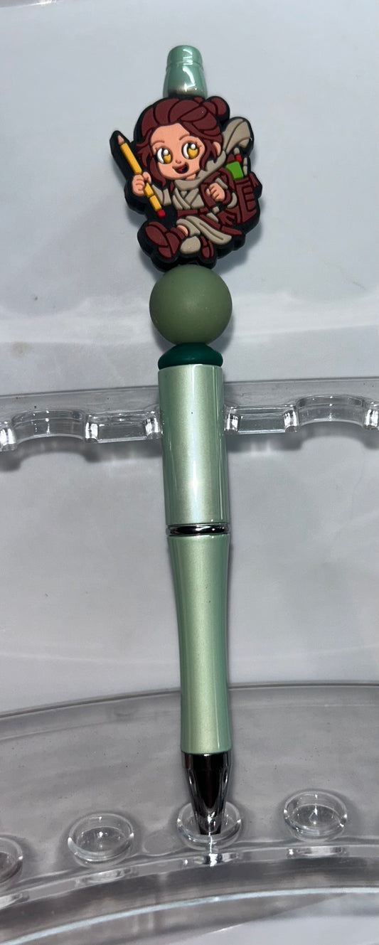 Rey (Star Wars) Light Green Pen