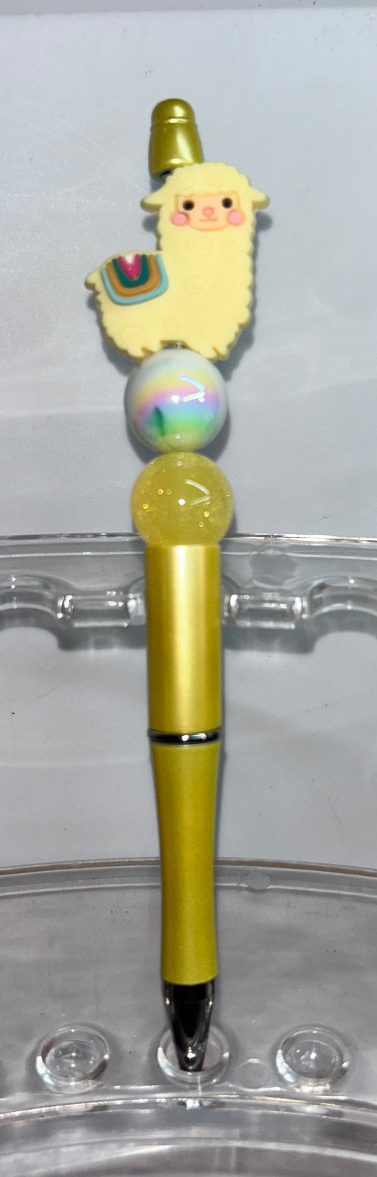 Yellow Llama Yellow Pen