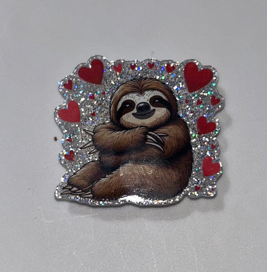 Sloth Heart Pop Socket