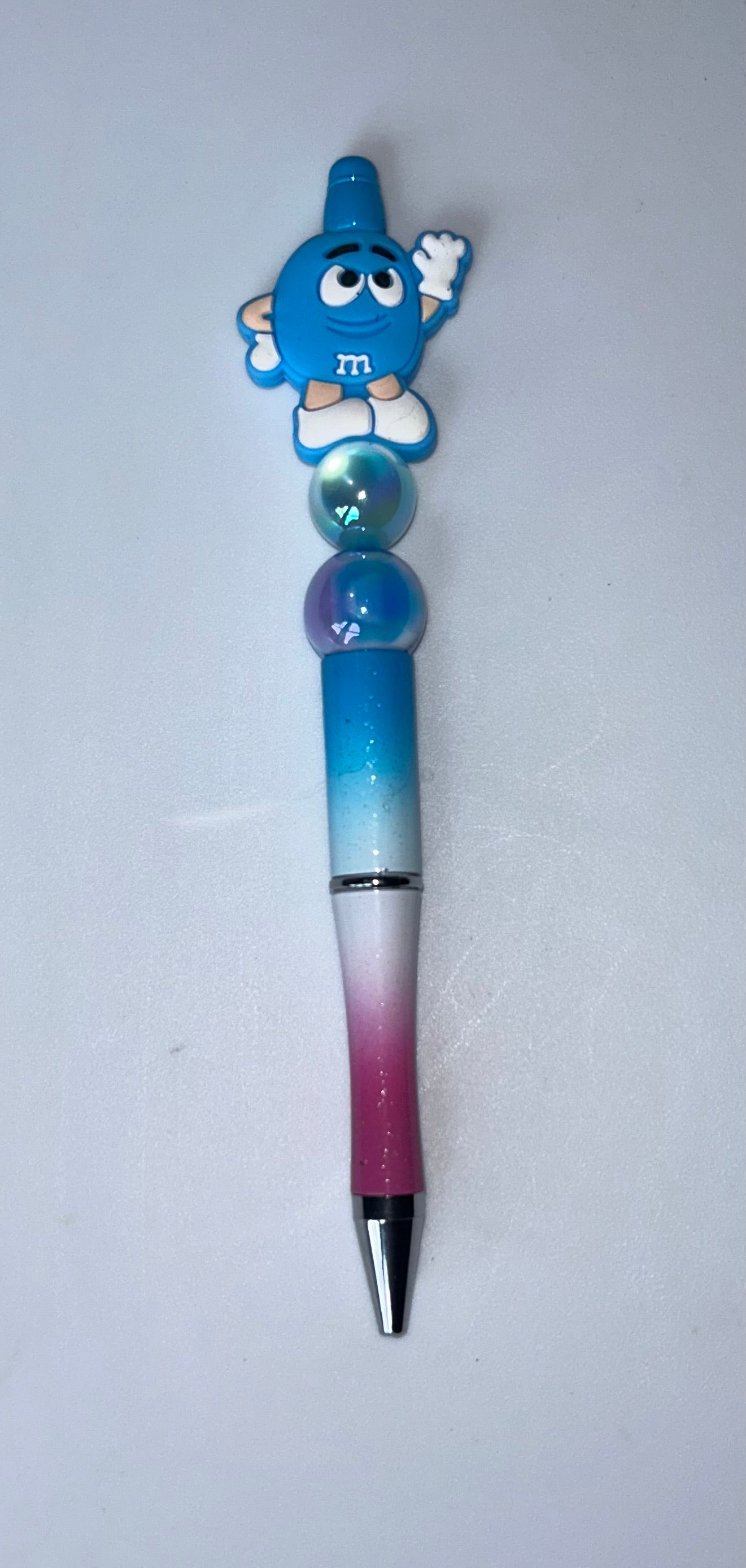 Blue M&M Ombre Pen