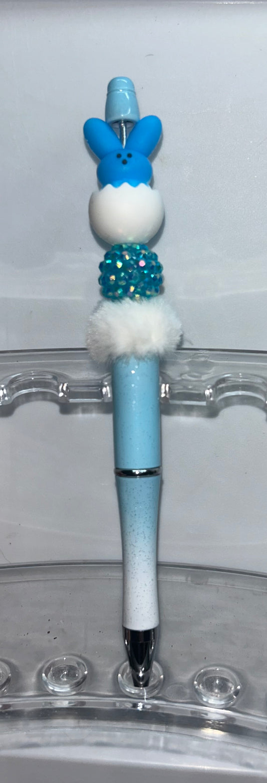 Blue Peep Blue Ombre' Pen