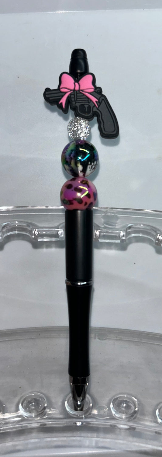Pistol Black Pen