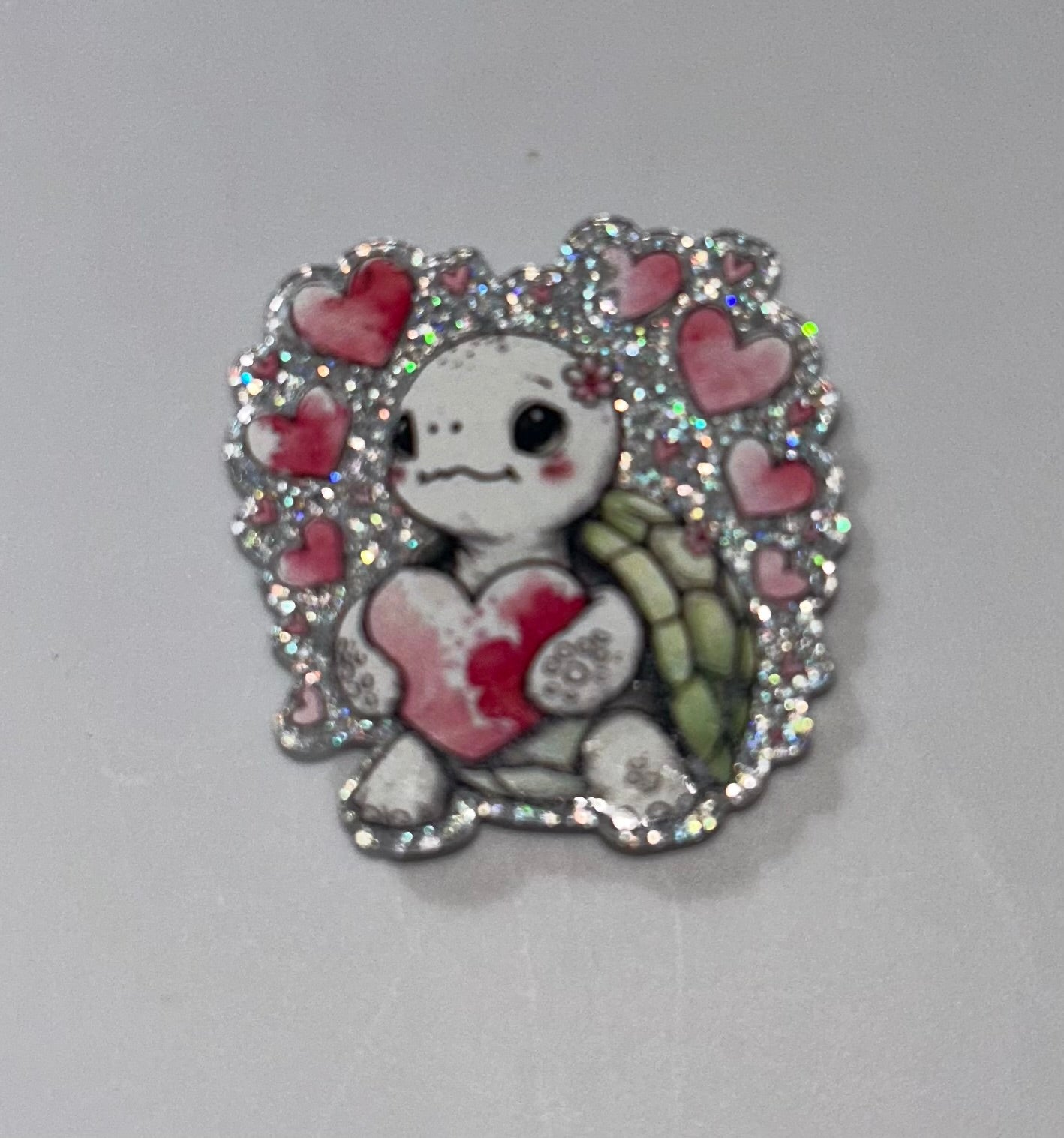 Turtle Heart Pop Socket