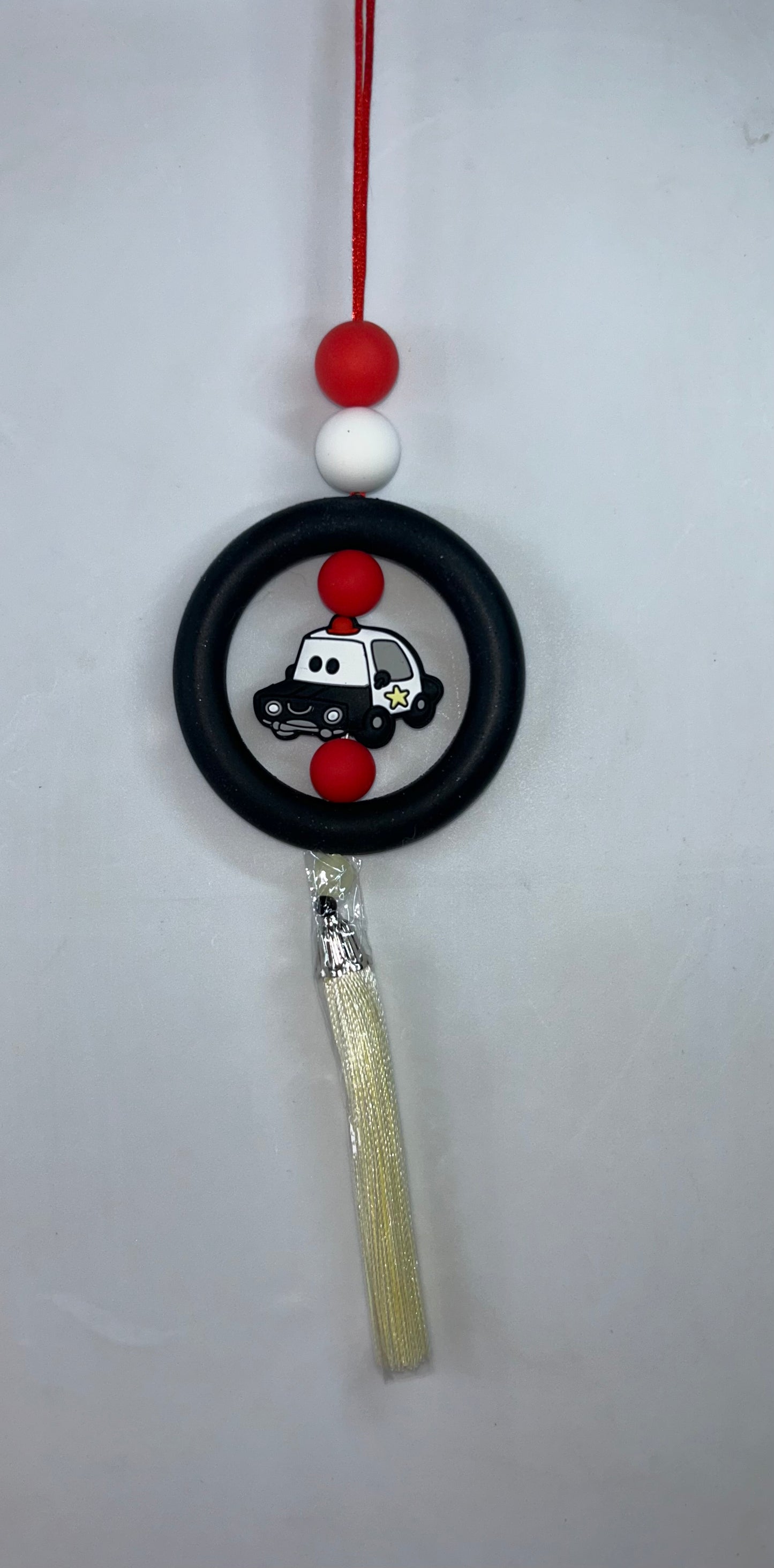 Police Car Car Charm