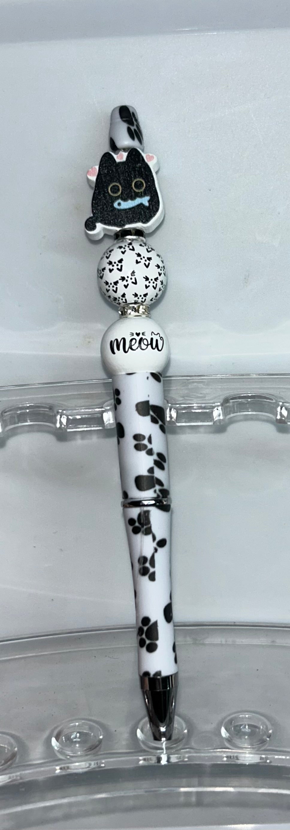 Wooden Cat Paw Print Pen