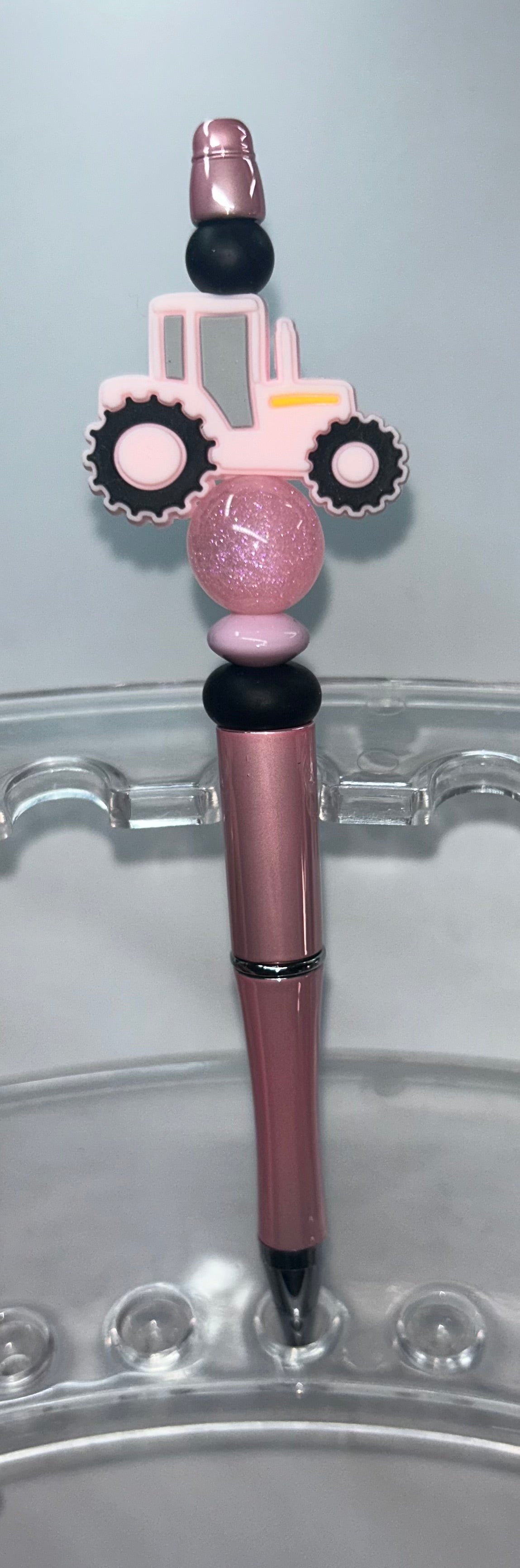 Pink Tractor Pink Pen