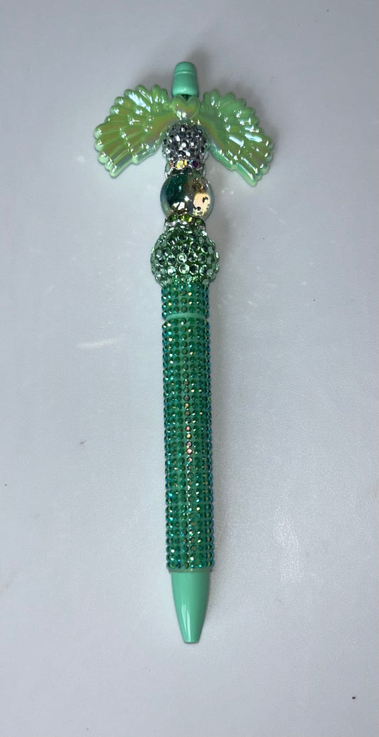 Green Wings Green Bling Pen