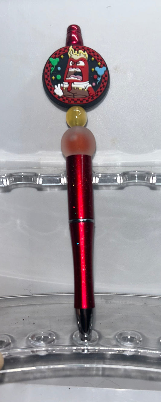 Anger- Inside Out Red Pen