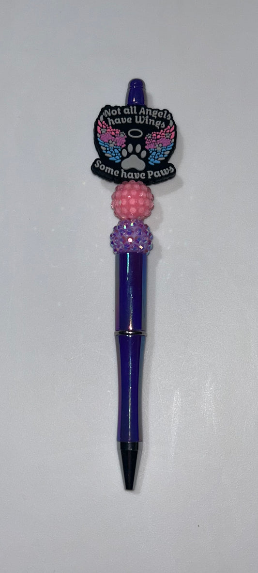 Not All Angels Have Wings Purpel Pen