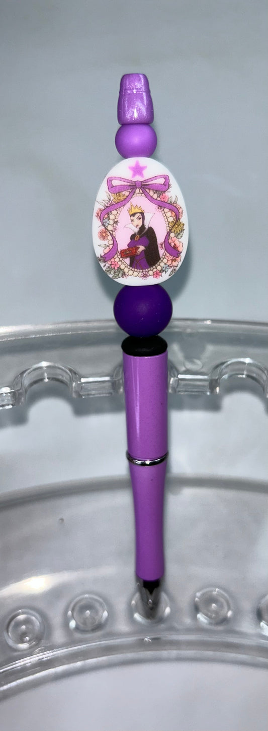 Disney Evil Queen Purple Pen