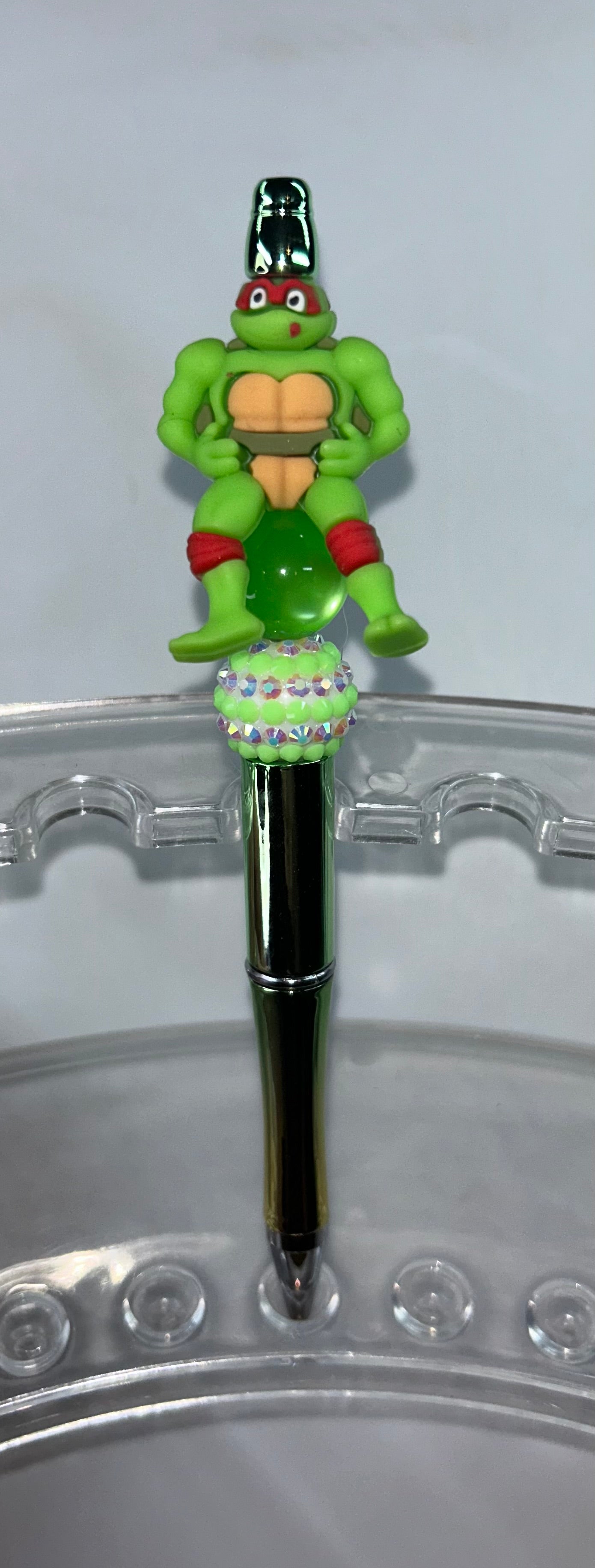 Raphel Ninja Turtle Shiny Green Pen