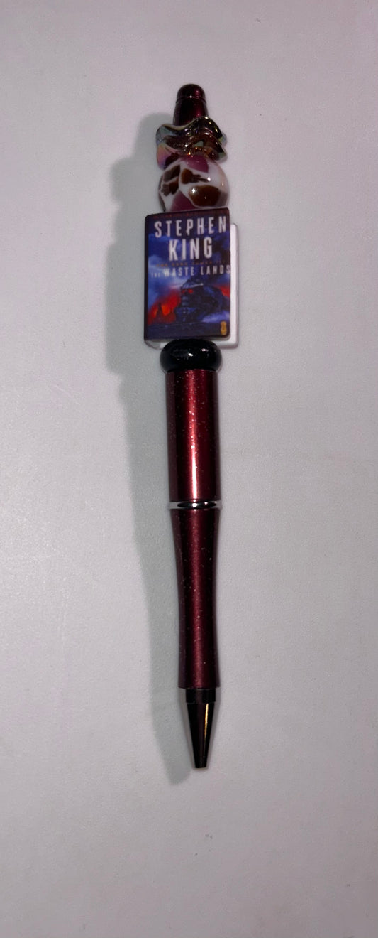 Steven King The Waste Lands Book Burgandy Pen