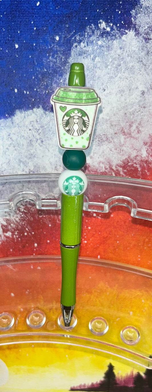 Starbucks Coffee Green Pen